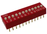Przełącznik DIP 12-pinowy, 2.54mm – 1