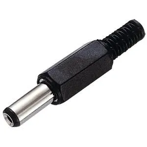 Złącze zasilania DC / wtyk beczkowy / Barrel Jack męski 5,5 x 2,1 mm