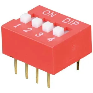 Przełącznik DIP 4-pinowy 2,54 mm
