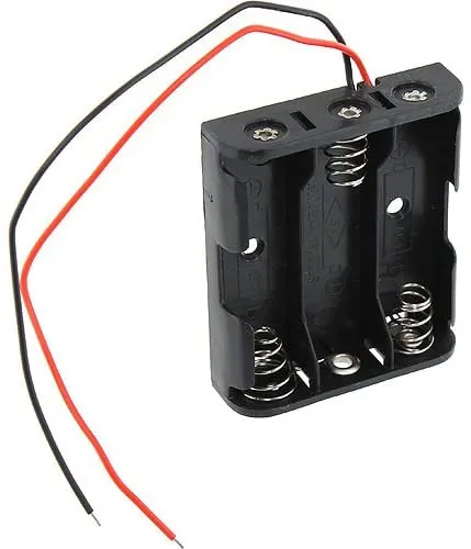 Uchwyt na baterie 3x AA (4.5V)