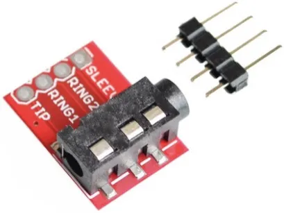 Moduł interfejsu Audio Mini Jack - CJMCU-TRRS 3.5mm