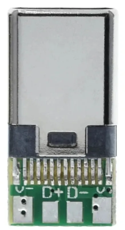 USB-C męskie gniazdo breakout board