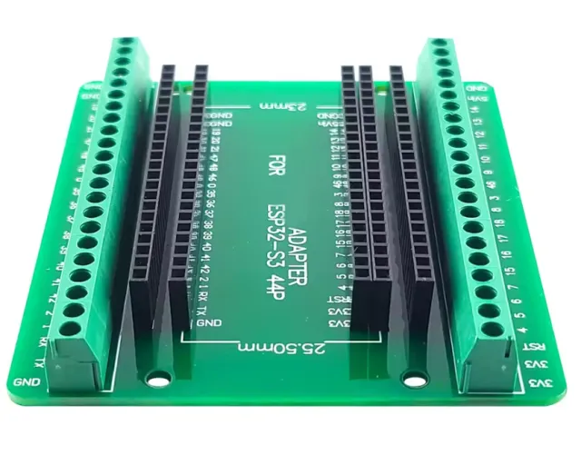 Płytka breakout do ESP32-S3 N16R8 44-Pin 23mm i 25.5mm boards