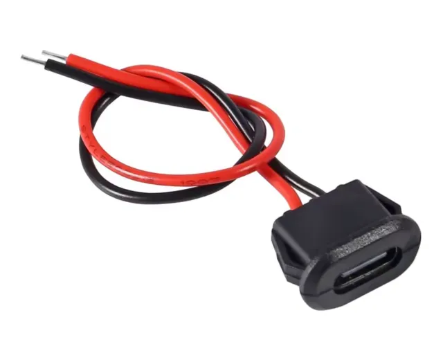 Gniazdo USB-C do montażu panelowego, element obudowy