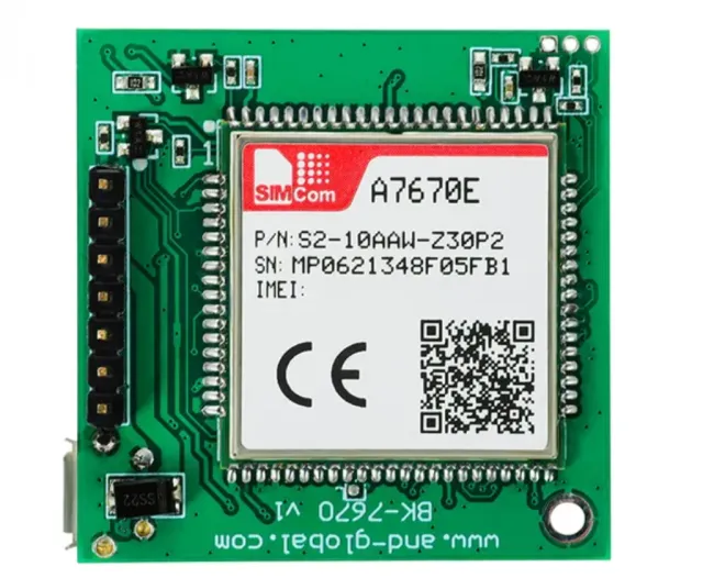 Moduł A7670 SIM 4G LTE Cat 1 i GPS