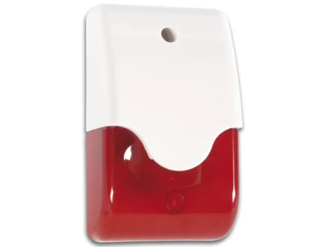 Syrena Velleman + czerwony stroboskop w obudowie z LED SV/PSL3R