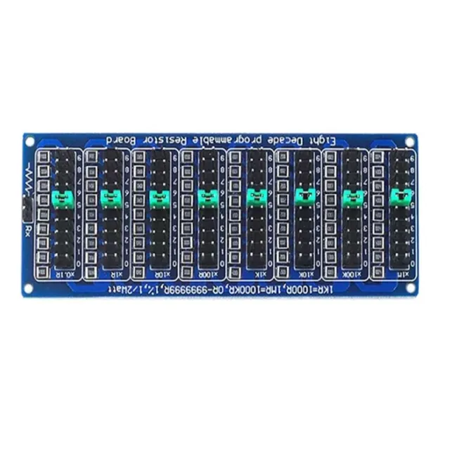 Płytka 8-segmentowa z 10-krotnie programowalnymi rezystorami