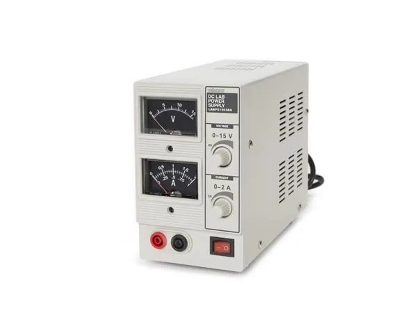 Zasilacz laboratoryjny 0-15V DC / 0-2A Analogowy