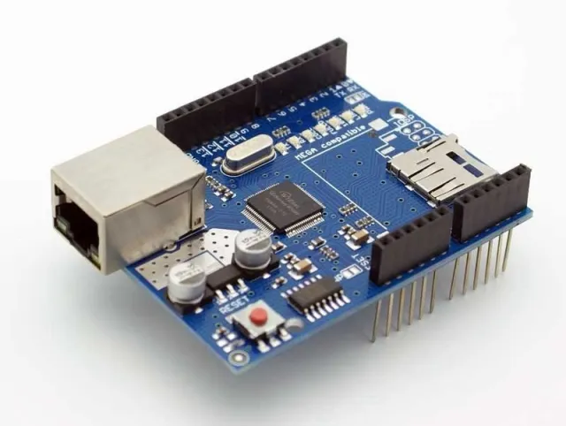 Shield Ethernet W5100 z czytnikiem kart Micro-SD do Arduino