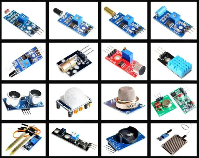 16 czujników w 1 zestawie do Arduino
