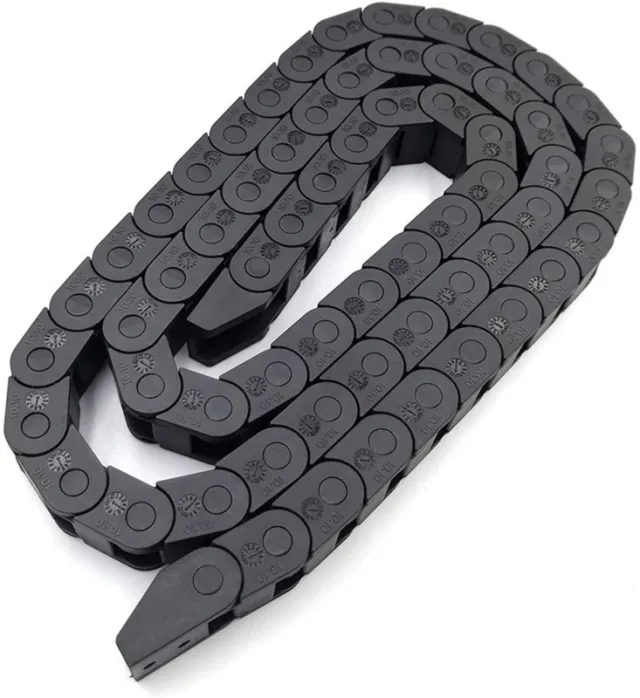 Łańcuch prowadzący kabli 10x10mm 1M z tworzywa sztucznego
