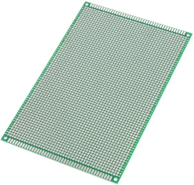 Płytka prototypowa do eksperymentów 12x18 zielona