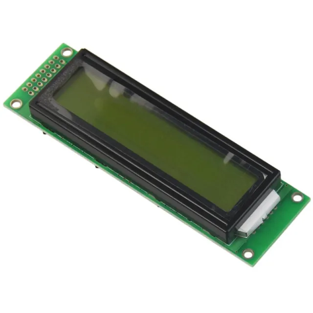 2002 LCD 5V  zielone/żółte podświetlenie 20x2