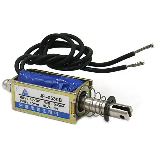Solenoid 12V pchający i ciągnący 300mA | JF-0530B