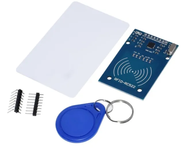 Zestaw RFID-RC522 NFC MFRC522 S50 Mifare incl. karta RFID Fudan i brelok