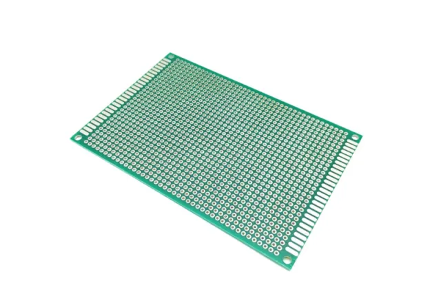 Płytka prototypowa do eksperymentów 8x12cm zielona