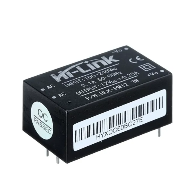 Konwerter 220VAC na 12VDC 0,25A HLK-PM12