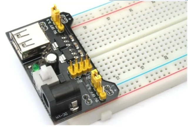 Konwerter zasilania do breadboardu na 3.3v i 5v