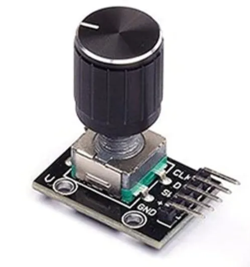 Enkoder obrotowy HW-040 z aluminiową nakładką do Arduino