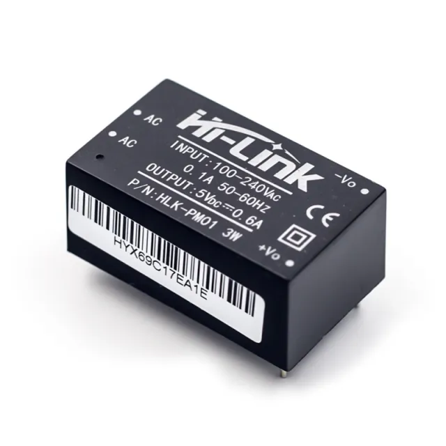 Moduł konwertera 220VAC na 5VDC 0,6A HLK-PM01