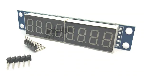 Moduł cyfrowy 8-cyfrowy z czerwonym wyświetlaczem 7-segmentowym MAX7219