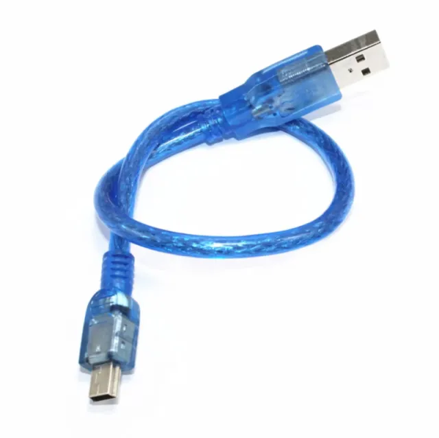 Kabel USB-A do Mini-USB 0.3 meter (Do Arduino Nano)