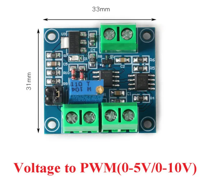 Moduł konwertera napięcia na PWM 0-10V