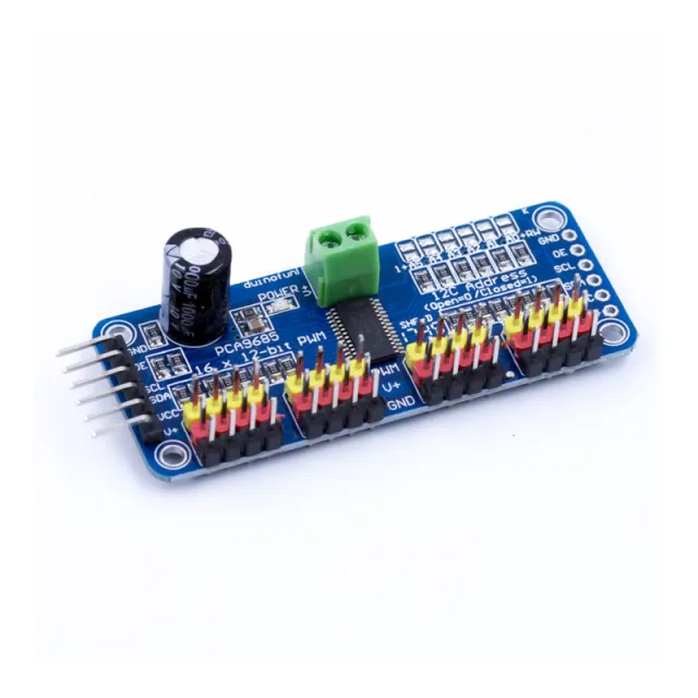 16-kanałowy 12-bitowy sterownik PWM Servo I2C