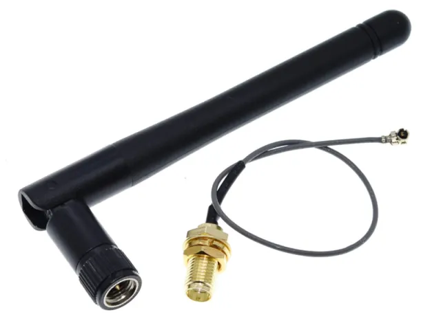 Antena WiFi 2.4Ghz z złączem SMA do uFL Ipex
