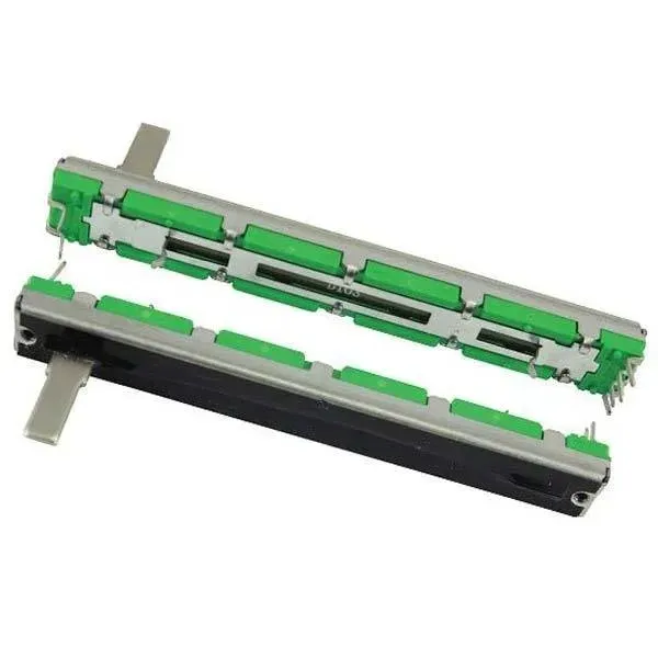 Slider Fader potencjometr liniowy 2-kanałowy 75mm 10k