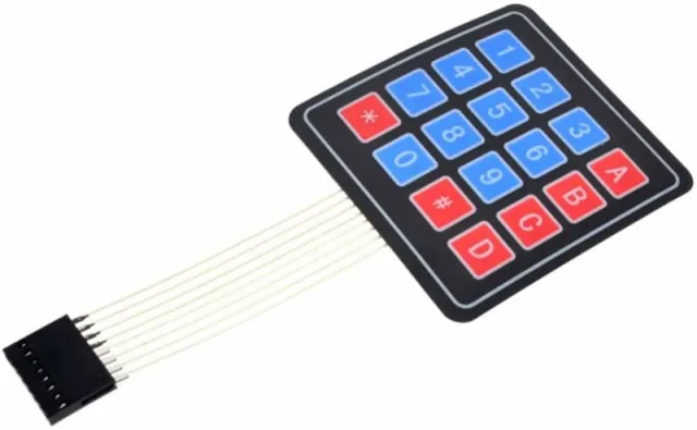 Przełącznik klawiatury membranowej 4x4 Matrix