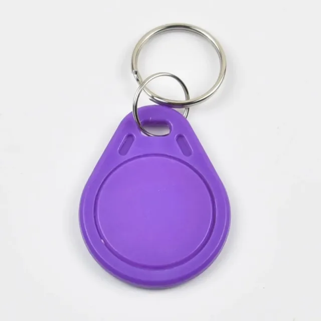 Fioletowy | brelok RFID Tag kropla | 13,56Mhz | 1K S50 | Mifare Classic