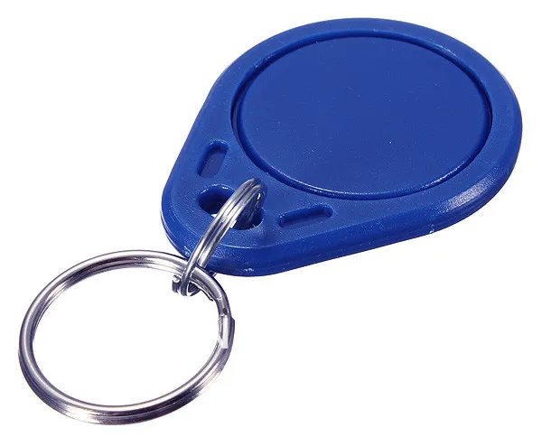 Niebieski | Brelok z tagiem RFID | 13,56 MHz | 1K S50 | Mifare Classic