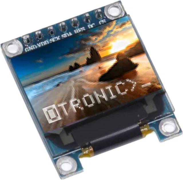 Mini wyświetlacz OLED RGB Full Color 0.95 inch 96x64 pixels SPI