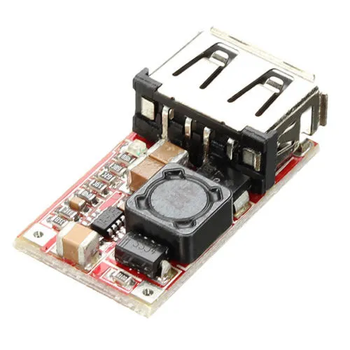 Moduł ładowania USB: przetwornica DC-DC step-down - 6V ~ 24V 12V na 5V 3A
