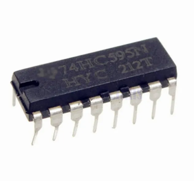 74HC595 8-bitowy rejestr przesuwny / Schuifregister IC