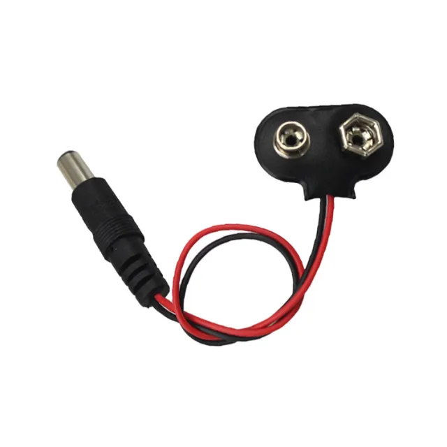 klips do baterii 9V z wtykiem jack 5.5mm