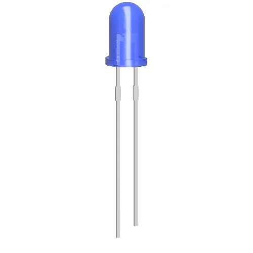 10x LED Diode 5mm Niebieska 3V