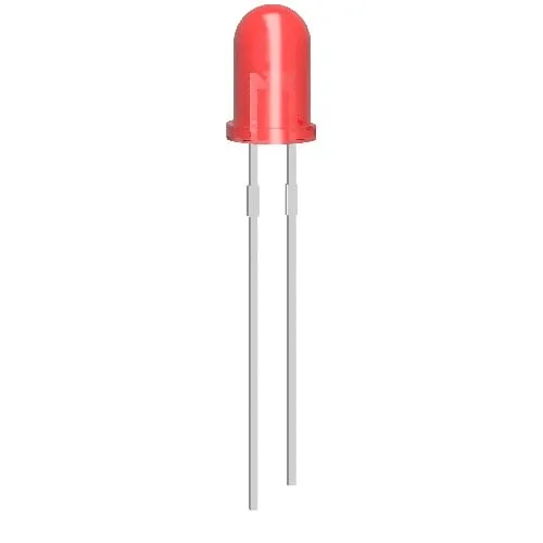10x LED Diode 5mm Czerwona 2V