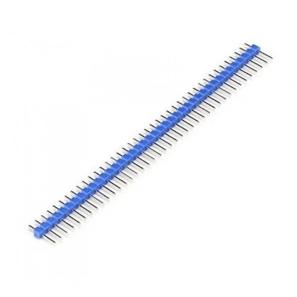 Listwa goldpin męska 40 pinów 2.54mm Niebieski