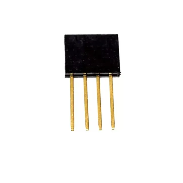 4 Pin Female 11mm wysoki, stackable Pin Header Connector