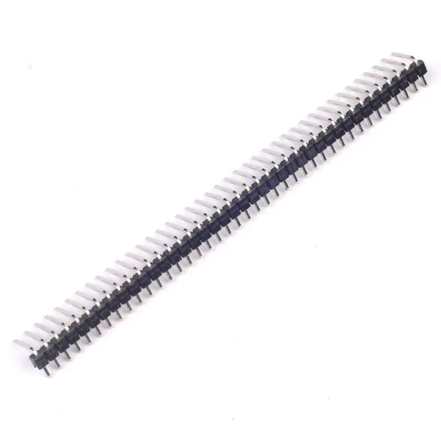 1X40pin 2,54 mm kątowy pojedynczy rząd pin header 90 stopni