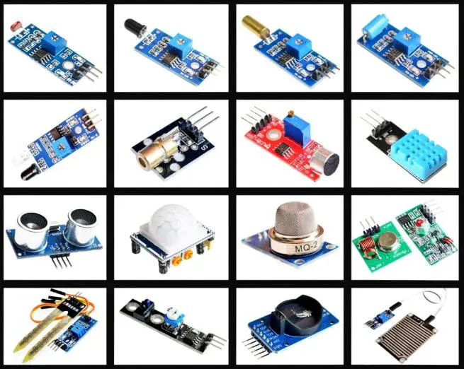 16 czujników w 1 zestawie do Arduino