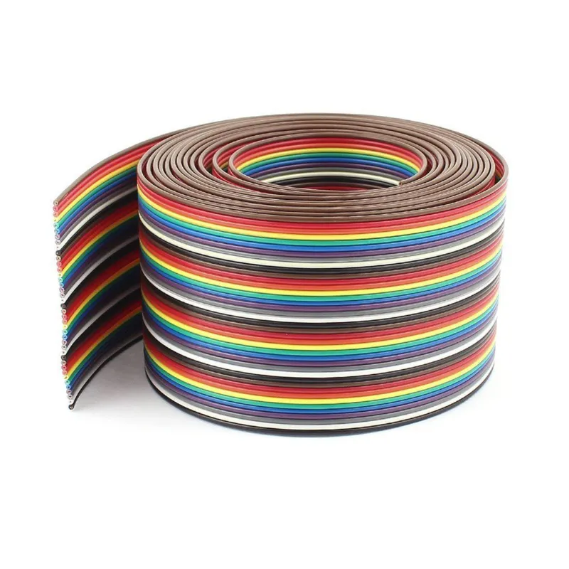 40-żyłowy 2.54mm 28AWG Dupont na metr