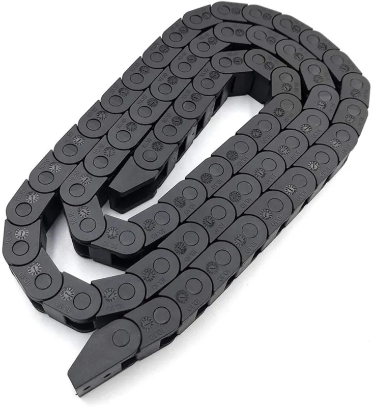 Łańcuch prowadzący kabli 10x10mm 1M z tworzywa sztucznego