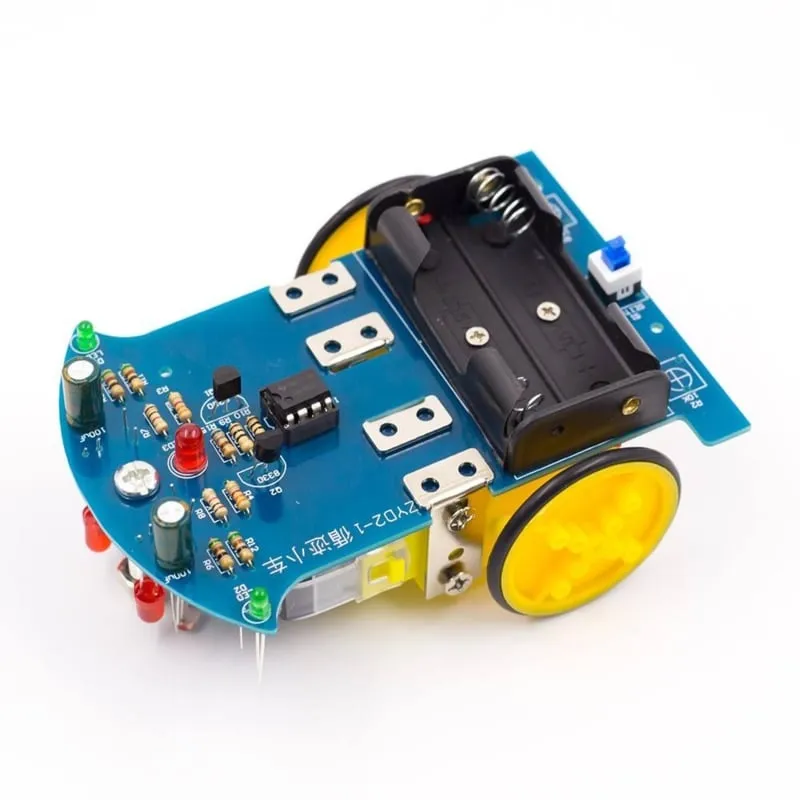 Zestaw robota podążającego za linią (do samodzielnego lutowania, DIY)