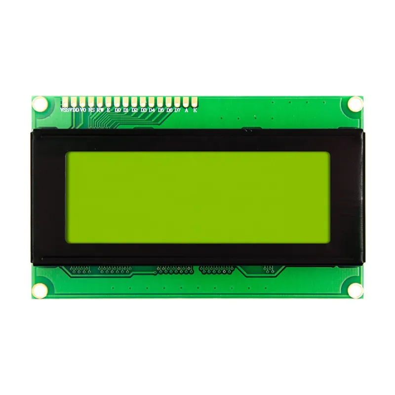 2004 LCD 5V zielono/żółte podświetlenie 20x4