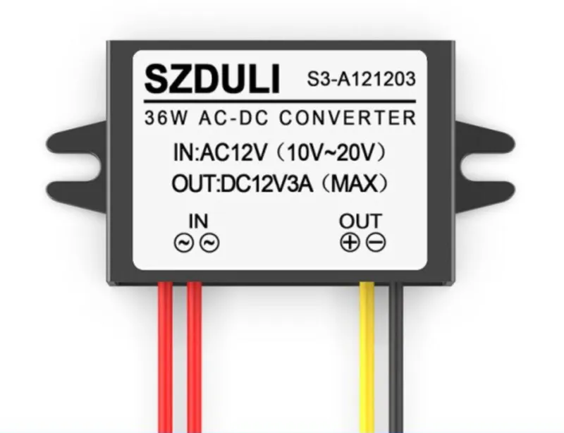 Konwerter AC 12V-20V na DC 12V 3A