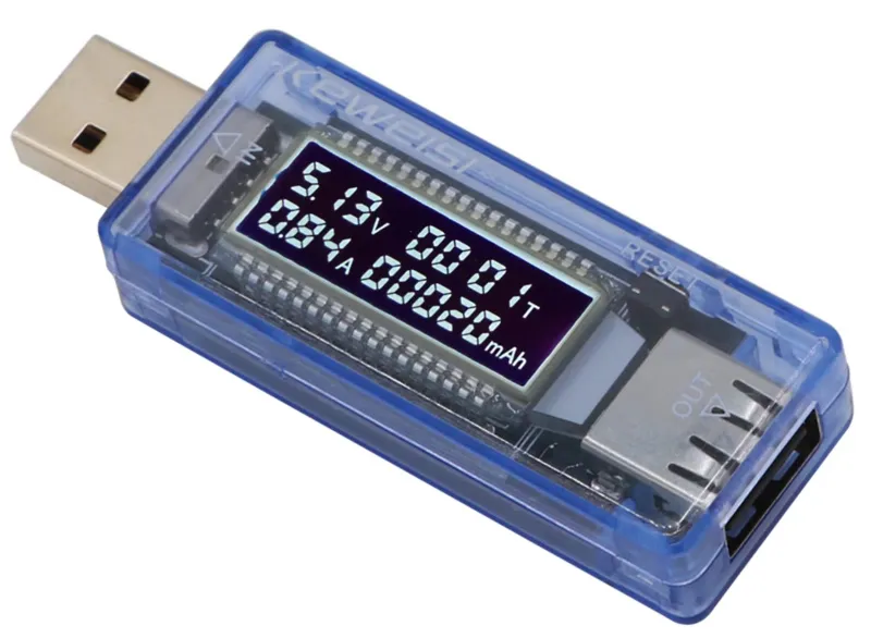 Tester prądu USB Keweisi KWS-V20