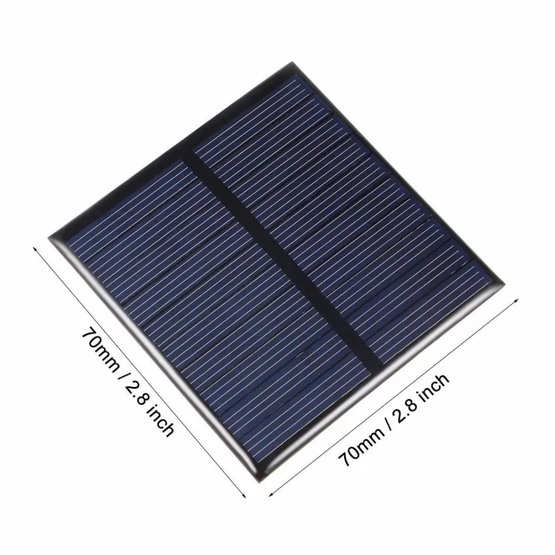 Mini panel słoneczny 70x70mm epoxy